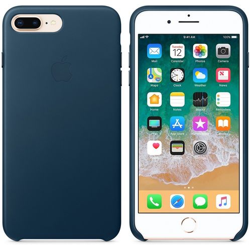 Apple iPhone 8 Plus / 7 Plus Leather Case - Cosmos Blue na Arena.pl