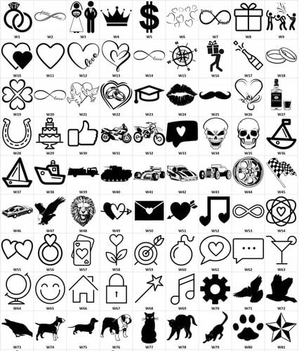 Spinki do mankietów grafitowe grawerowane TWÓJ TEKST GRAFIKA na prezent na Arena.pl