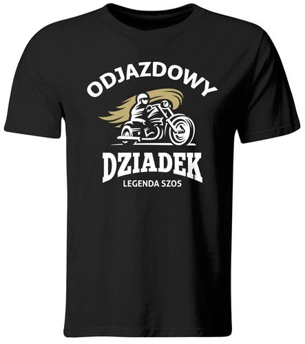 KOSZULKA ODJAZDOWY DZIADEK. PREZENT NA DZIEŃ DZIADKA, ROZ. M na Arena.pl