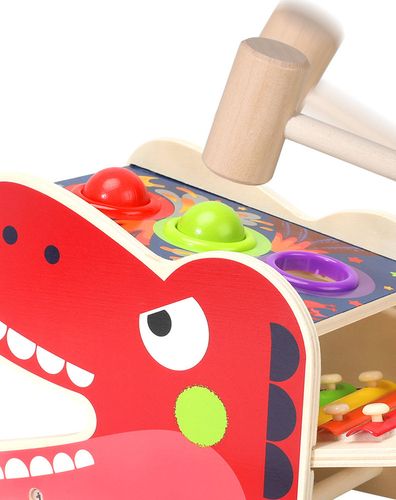 przebijak wbijak sorter cymbałki t-rex dinozaur jhtoy-564 na Arena.pl