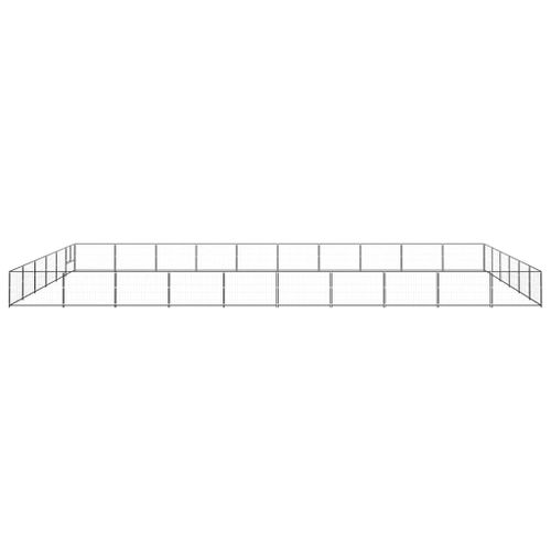 Kojec dla psa, czarny, 60 m², stalowy na Arena.pl