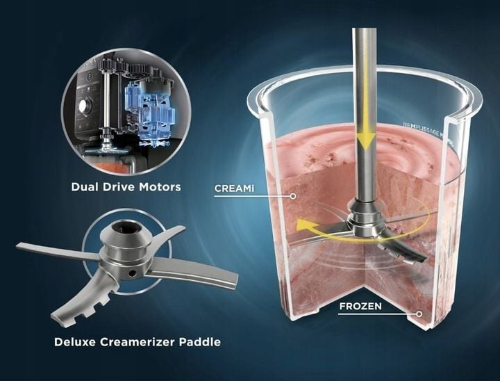 NINJA NC501EU CREAMi Deluxe Ice Cream Maker, urządzenie, maszyna do lodów zdjęcie 10