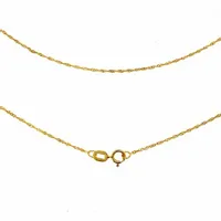 Złoty Łańcuszek Komunia Chrzest 333 45cm