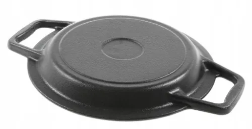 Kociołek myśliwski na pieczonki 8l żeliwny emaliowany 2w1 grill na Arena.pl