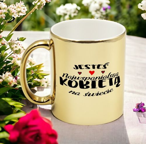 Kubek z nadrukiem prezent Dzień Kobiet dla Koleżanki Dziewczyny Mamy wzory na Arena.pl