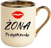 Kubek PREMIUM śmieszny prezent dla ŻONY MAMY upominek Żona Mama