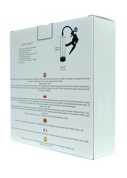 Pompka-Powerpump Pro 01 - Clear zdjęcie 4