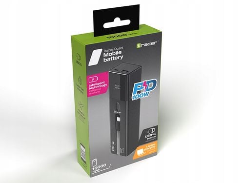 Powerbank Tracer Quant 10000mAh 100W PD+QC na Arena.pl