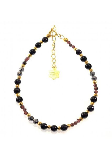 Bransoletka Granat 925 zdjęcie 1