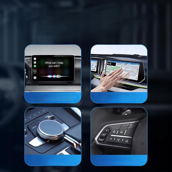 Adapter Moduł Carplay Android Auto Bezprzewodowy Wifi Bluetooth 2W1 Mini zdjęcie 3