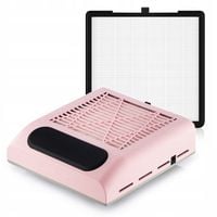 Pochłaniacz pyłu 80W kasetowy bezworkowy z filtrem RÓŻOWY