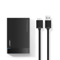obudowa zewnętrzna dysku hdd/ssd 2,5 ugreen us221, sata, usb 3.0 (czarna)