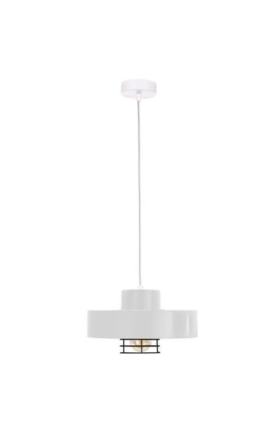 Lampa wisząca 1xE27 BOSSI II BLACK/WHITE zdjęcie 1