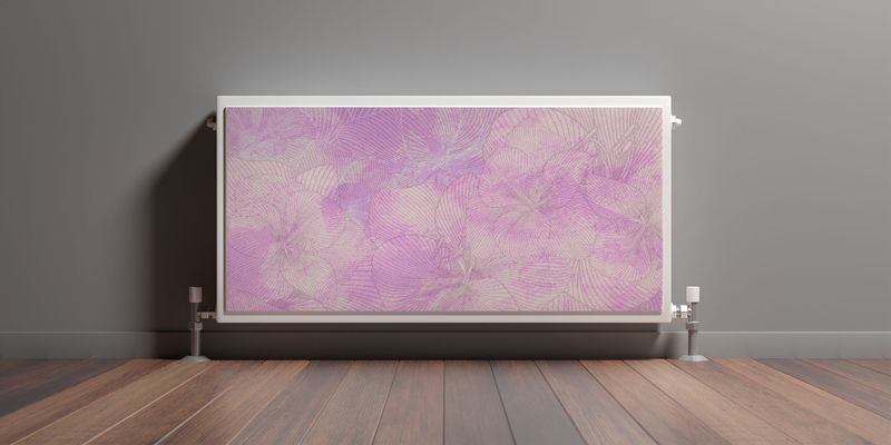 MASKOWNICA Magnetyczna Kaloryfera Orchidea KWIATY 90cm x 60cm zdjęcie 3