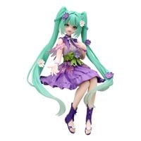 Hatsune Miku Noodle Stopper - Flower Fairy Cosmos Purple Color Ver. 14 cm