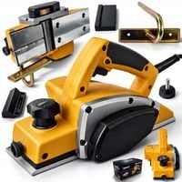 STRUG ELEKTRYCZNY DO DREWNA HEBLARKA 1800W HEBEL STOLARSKI 0-3MM OD4021