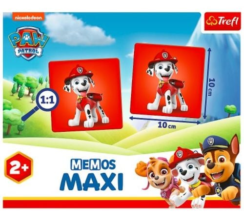 Gra Memos Maxi Psi  Patrol na Arena.pl