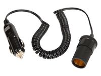 Przedłużacz zapalniczki samochodowej 2m spirala