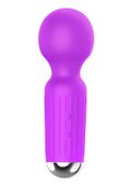 stymulator-rechargeable mini masager usb 20 functions - purple