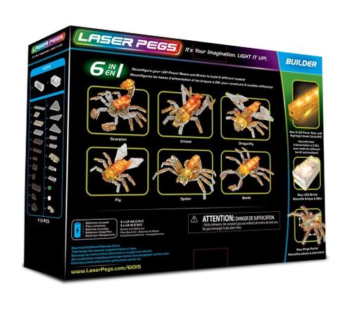 Laser Pegs 6 in 1 Spider na Arena.pl