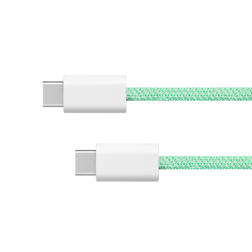 Kabel USB typu C  Kruger&Matz Basic zielony 100 W 1 m na Arena.pl