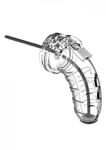 model 16   chastity   4.5   cock cage   transparent na Arena.pl
