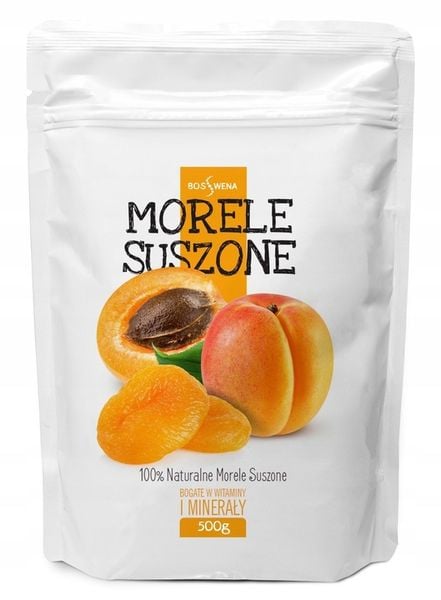Morele suszone JASNE 500g duże JAKOŚĆ PREMIUM zdjęcie 1