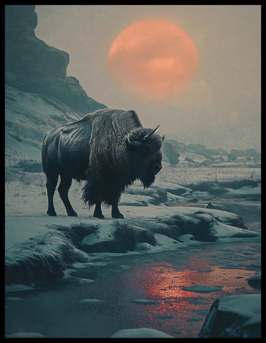 Plakat 50x65cm Żubrowy Monolit na Arena.pl