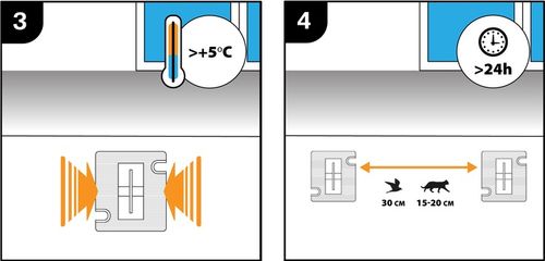 ZESTAW 6x3 GRUBA SIATKA DLA KOTA 1,5mm NA BALKON OKO 40mm BEZ WIERCENIA na Arena.pl