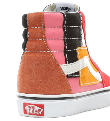TRAMPKI VANS  SK8-HI VMF PATCHWORK MULTI/TRUE WHITE (VN0A38GEVMF1) 38 PATCHWORK MULTI/TRUE WHITE na Arena.pl