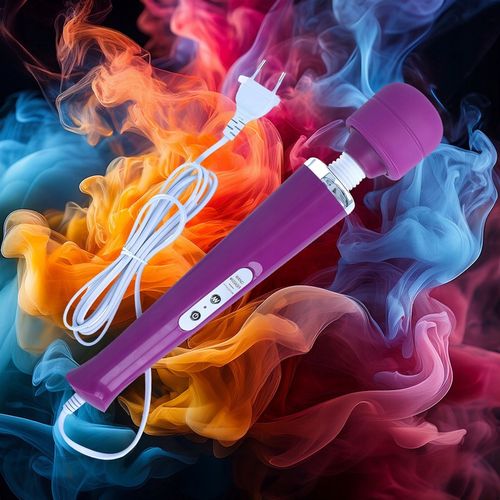 Masażer Łechtaczki Wand 10 Trybów Zasilany Z Gniazdka Silikonowy 32 Cm Dł na Arena.pl