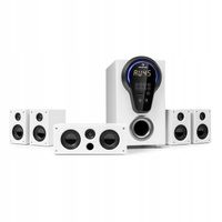 Kino domowe 5.1, 125 W RMS, BT/USB/SD/AUX, pilot