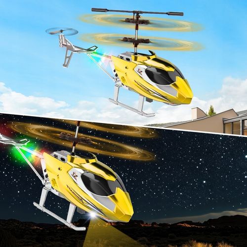HELIKOPTER ZDALNIE STEROWANY SAMOLOT RC NA PILOT PREZENT ŚMIGŁOWIEC Z LED na Arena.pl