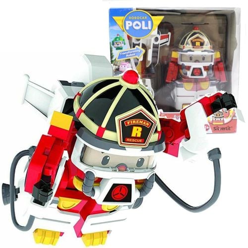 ROBOCAR POLI Figurka transformująca 2w1 Roy Strażak na Arena.pl