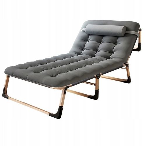 Łóżko Polowe Turystyczne Wędkarskie Leżak Składany z Materacem 194 cm na Arena.pl