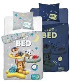 Pościel bawełniana fluorescencyjna 160x200cm PSI PATROL