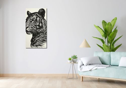 Obraz 50x100cm Tygrysi Gwizd na Arena.pl