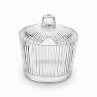 CUKIERNICA SZKLANA Z POKRYWKĄ PRĄŻKOWANA TADAR ANASTAZJA 200 ML