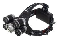 latarka czołowa 5 x led t6 cree