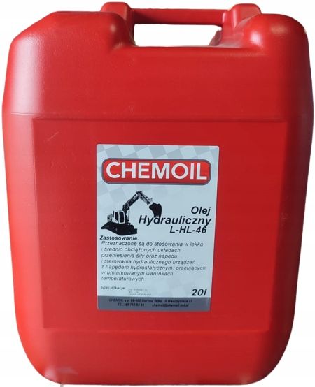 Olej HYDRAULICZNY L-HL 46 20L. zdjęcie 1