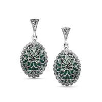 srebrne kolczyki staviori