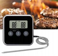 Termometr do Piekarnika z Sondą Elektroniczny do Grilla