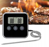 Termometr do Piekarnika z Sondą Elektroniczny do Grilla
