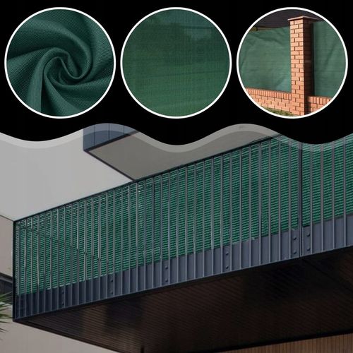 SIATKA CIENIUJĄCA 1,5x10m MASKUJĄCA 62% OSŁONA MATA NA OGRODZENIE PŁOT +UV na Arena.pl