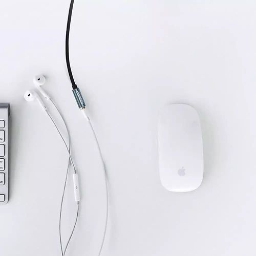 Kabel UGREEN adapter przedłużacz AUX mini jack 3,5 mm 2m niebieski (AV118) na Arena.pl