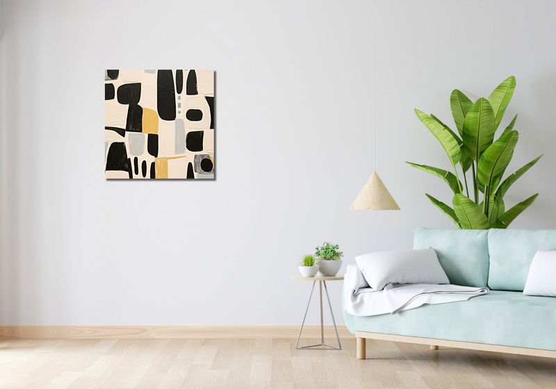 Obraz 60x60cm Geometria Cieni zdjęcie 2