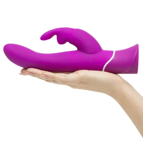 happy rabbit curve purple - fioletowy model z podwojnym silnikiem usb na Arena.pl
