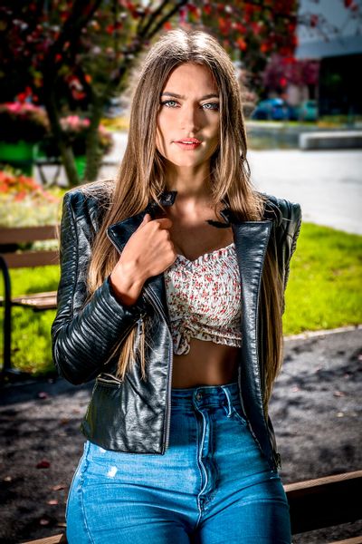 kurtka czarna ramoneska s zdjęcie 7