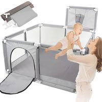 kojec z koszem suchy basen dla dzieci nicekids 125 x 125 cm