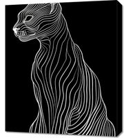 Obraz 60x70cm Minimalny Kontur